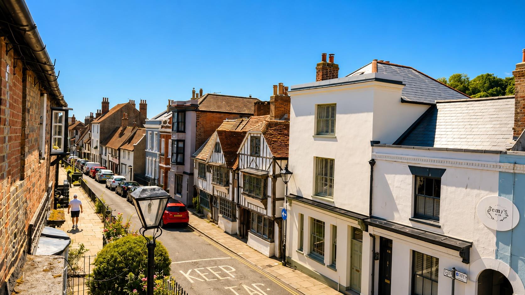 All Saints Street, Old Town, Hastings